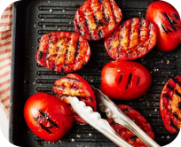 Grilled Tomatoes at Home